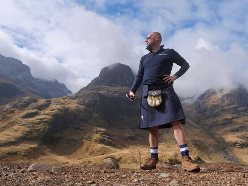 From Glasgow: Glenfinnan, Loch Lomond & The Highlands - Rannoch Moor and Glencoe: quick stops, big atmosphere