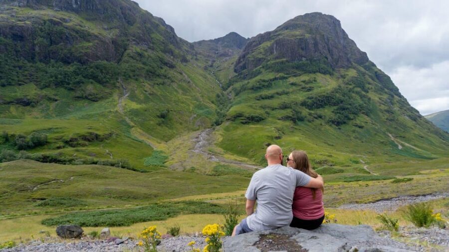 From Glasgow: Jacobite Steam Train & The Highlands Tour - The Rest and Be Thankful viewpoint: finishing with panoramic pay-off
