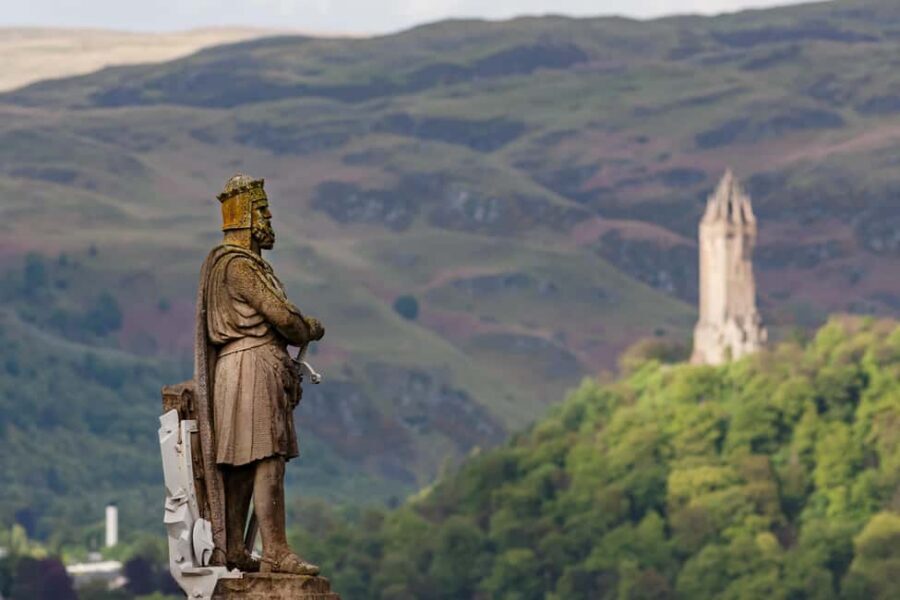 From Glasgow; Stirling and Loch Lomond 7 Hour Tour - Wallace Monument and Abbey Craig: 276 steps to see the big picture