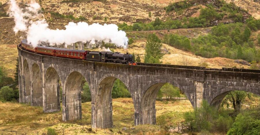 From Inverness: Jacobite Steam Train and Highlands Tour - Mallaig at port time: seafood lunch and Harry Potter wandering