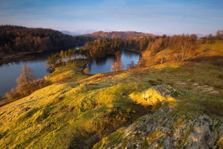 From London: Lake District Tour with Cream Tea & Cruise - Wray Castle viewpoint: Lake Windermere from above