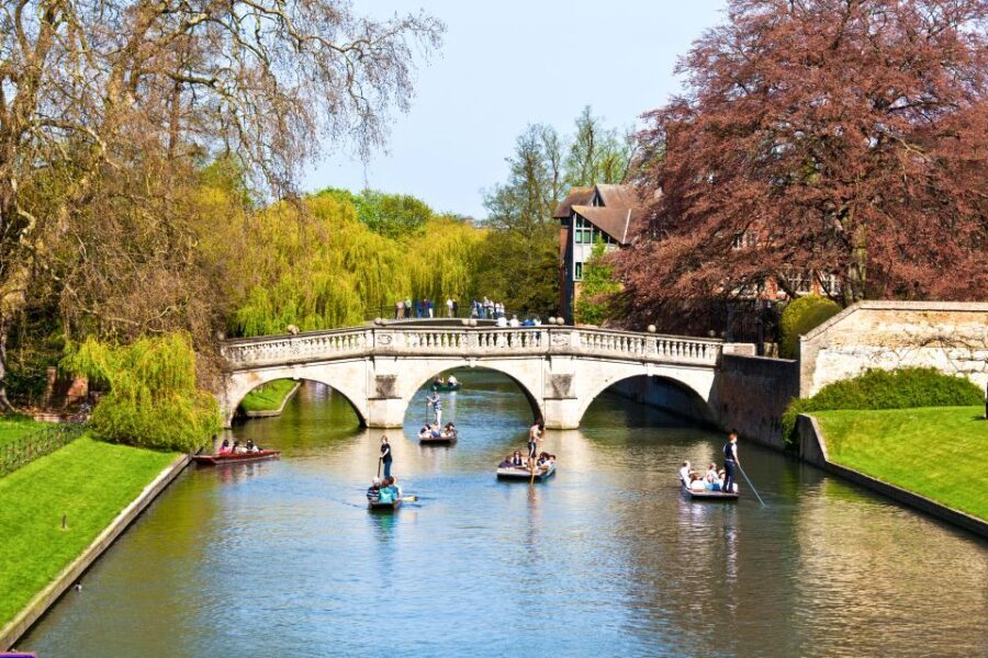 From London: Oxford & Cambridge Day Tour - Getting the full Cambridge vibe: Senate House, Corpus Clock, and Mathematical Bridge