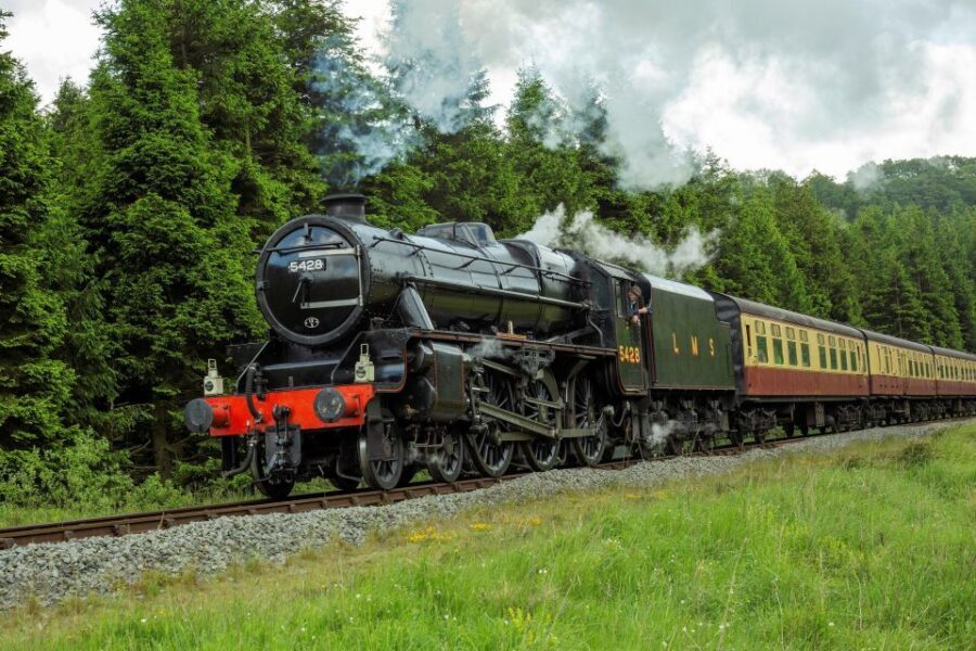 From London: The North York Moors with Steam Train to Whitby - Morning Setup From London Kings Cross to York