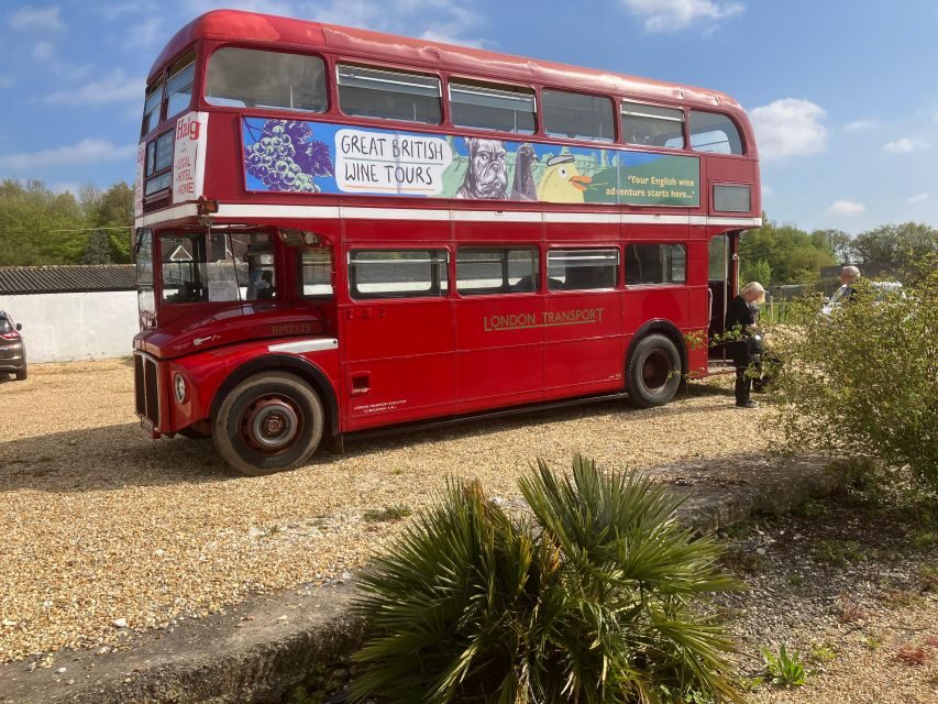 From London: Vintage Bus Wine Tour with Return Train Tickets - Second Estate: Free Time, Shopping, and Another Round of Tastings