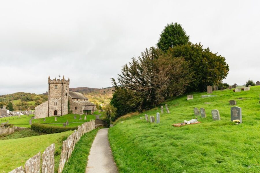 From Manchester: Lake District Bus Tour & Windermere Cruise - Hawkshead: cobbled lanes, a grammar school story, and a slower village rhythm