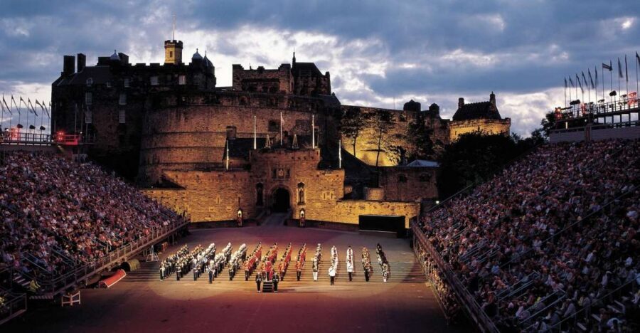 Full-Day Edinburgh Military Tattoo & Scottish Highlands Tour - Your Morning Route: Edinburgh to Stirling and Wallace Monument Views