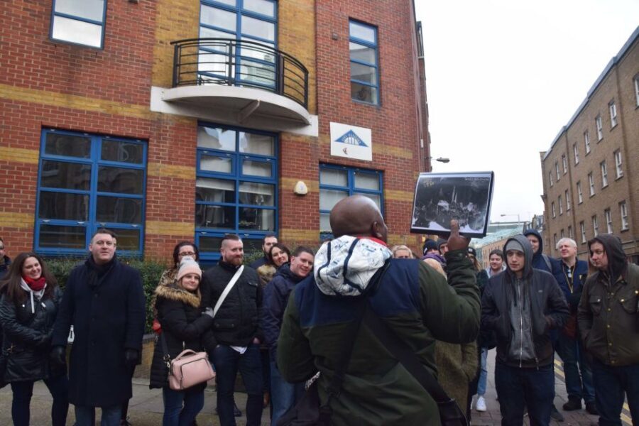 Gangster London Walking Tour with Actor Vas Blackwood - Meeting Vas Blackwood at The Blind Beggar, Whitechapel