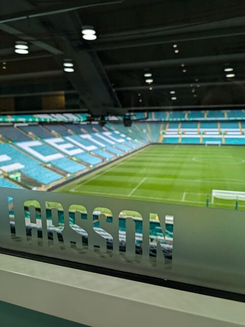 Glasgow: Celtic Park Number 7 Restaurant - Views at Dinner: How the Pitch Changes the Whole Experience