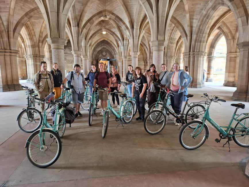 Glasgow: City, Green spaces and Clyde Bridges Bike Tour - A Mailstar bike tour is the fast way to get your bearings