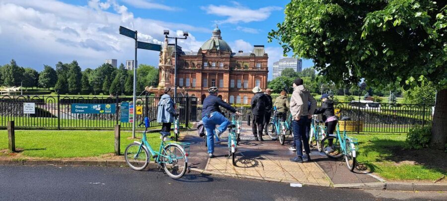 Glasgow: City, Green spaces and Clyde Bridges Bike Tour - Armadillo and Rotundas, plus the Clydeside Distillery stop