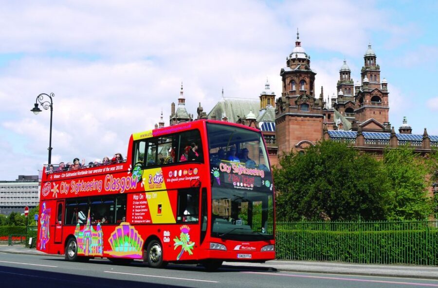 Glasgow: City Sightseeing Hop-On Hop-Off Bus Tour - Open-Top Glasgow Views: Why This Red Route Is So Easy to Use