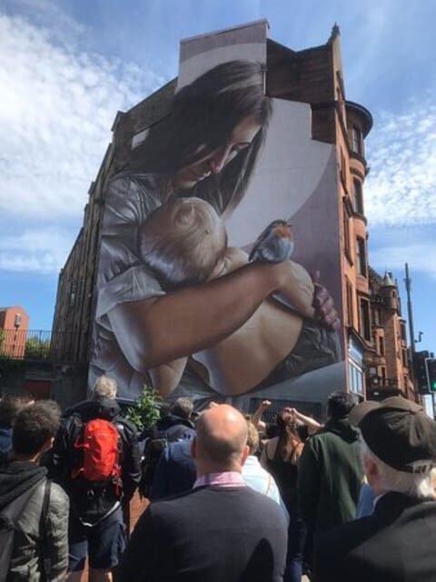 Glasgow: Gander Walking Tour - High Street mural and Provand’s Lordship: street art and a 15th-century time capsule