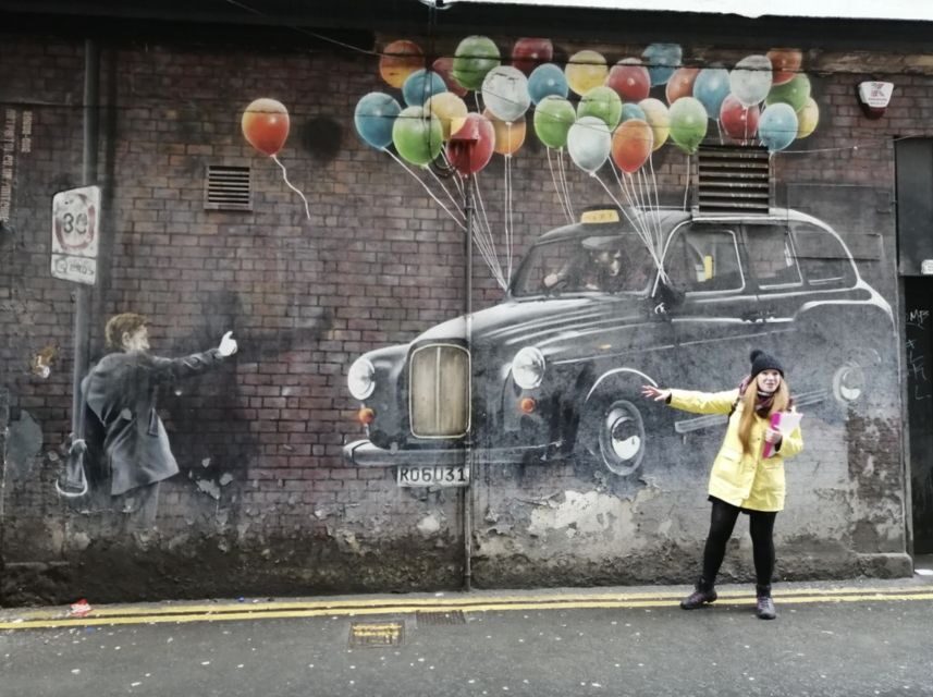 Glasgow: Private Street Art Walking Tour - Wind Power and Bubbles: how to look at murals without overthinking it