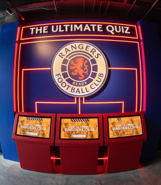 Glasgow: Rangers Football Club Museum - 151 years of club story, from beginnings to recent wins