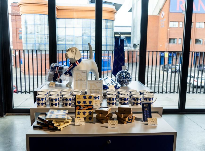 Glasgow: Rangers Football Club Museum - The cafe stop: a simple way to extend the day