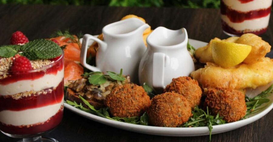 Glasgow: Scottish Tasting Platter - How the 1-hour timing feels: enough time for variety, not a food marathon