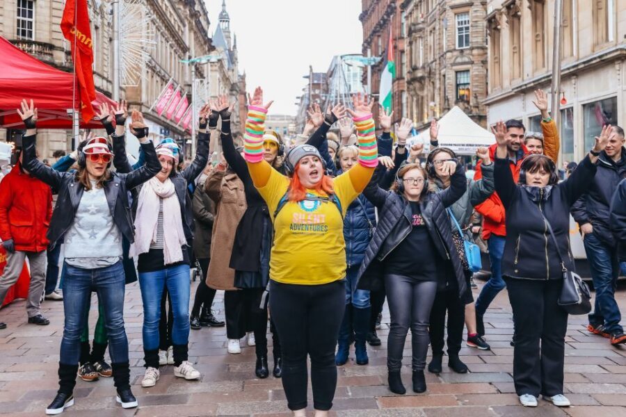 Glasgow: Silent Disco Adventure Tour - What You’re Actually Buying: A One-Hour Story Machine