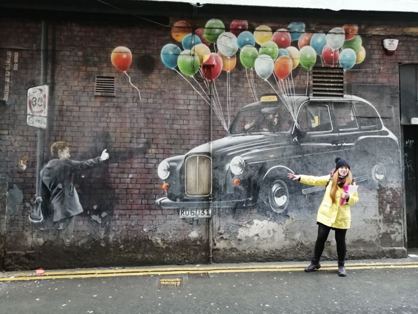 Glasgow: Street Art Guided Walking Tour - The World’s Most Economical Taxi (#10): humor with a message