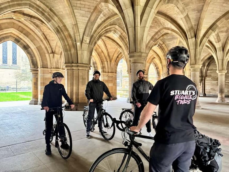 Glasgow: The Essential Glasgow Bike & E Bike Tour - Speaker Martin’s Lock, Firhill Stadium, and the Kelvin Walkway
