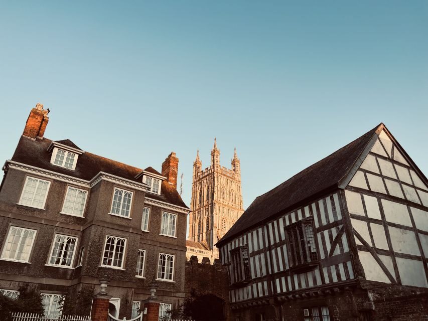 Gloucester: Ghost-Themed Guided Walking Tour - College Court and College-era charm with a spooky edge