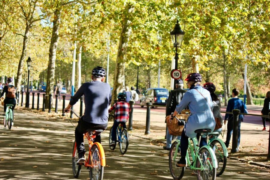 Grand London Half-Day Bicycle Tour - Getting around Westminster on a “see it all” bike loop