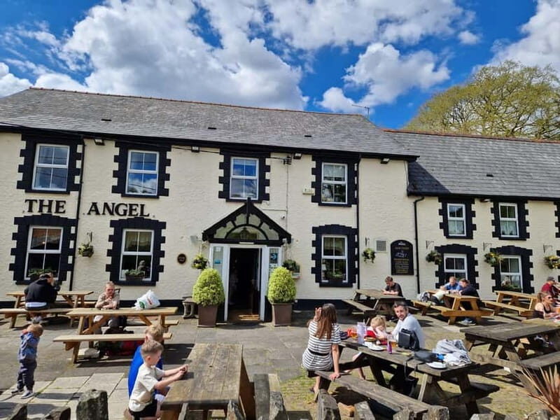 Guided Breacon Beacons 4 waterfalls in day hike from Cardiff - Craig Gwladys Country Park and The Angel Inn: breaks that keep the day enjoyable