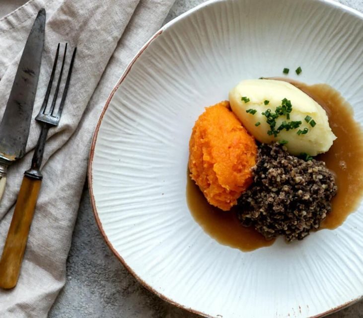 Haggis paired with whisky & gins in 56 North distillery! - Self-Guided Isn’t “On Your Own,” But You Should Know the Vibe