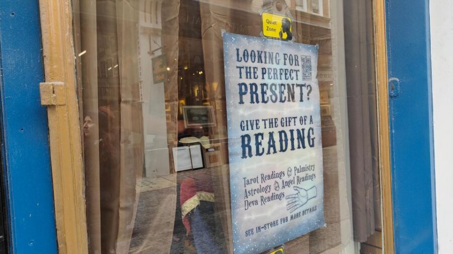 Harry Potter in London - Private Walking Tour - Cecil Court and Knockturn Alley clues: the Deathly Hallows moment that makes you look twice