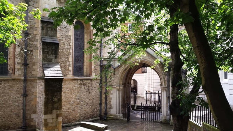 Hidden London Walking Tour - WW2 shrapnel damage: the stop that keeps the tales honest