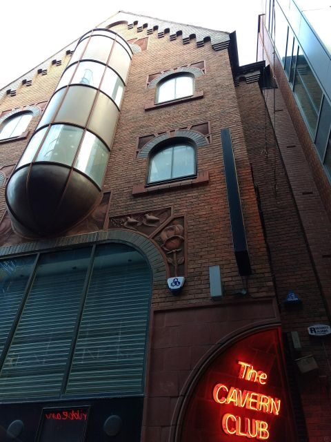 History Guided Tour of Liverpool and the Beatles - Mathew Street and the Eleanor Rigby statue: where the tour slows just enough