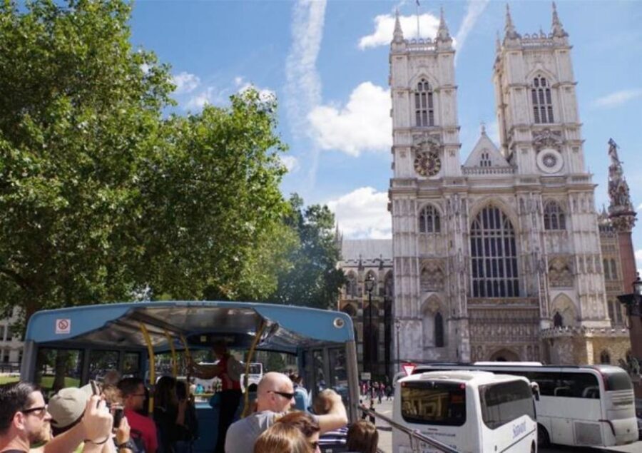 Hop-on Hop-off London Bus Tour & Westminster Abbey - Golden Tours hop-on hop-off: Red, Blue, and Orange routes in plain English
