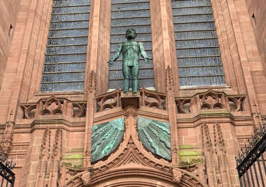 Inspirational Women: Liverpool Past/Present History Tour - Entering Liverpool Cathedral’s Lady Chapel: stained glass as history class