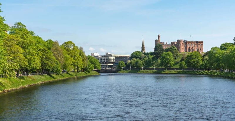 Inverness Guided E-Bike Tour - See the Sights With a guide - From Inverness Cathedral to waterways that actually feel alive