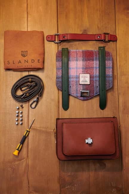 Islander® Harris Tweed® Mini Satchel Canongate Workshop - One Hour To Build a Made-in-Scotland Harris Tweed Mini Satchel