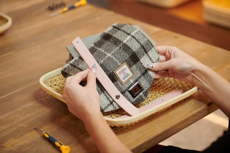 Islander® Harris Tweed® Mini Satchel Canongate Workshop - Small Group Teaching (Up to 10) and the Benefit of a Real Instructor