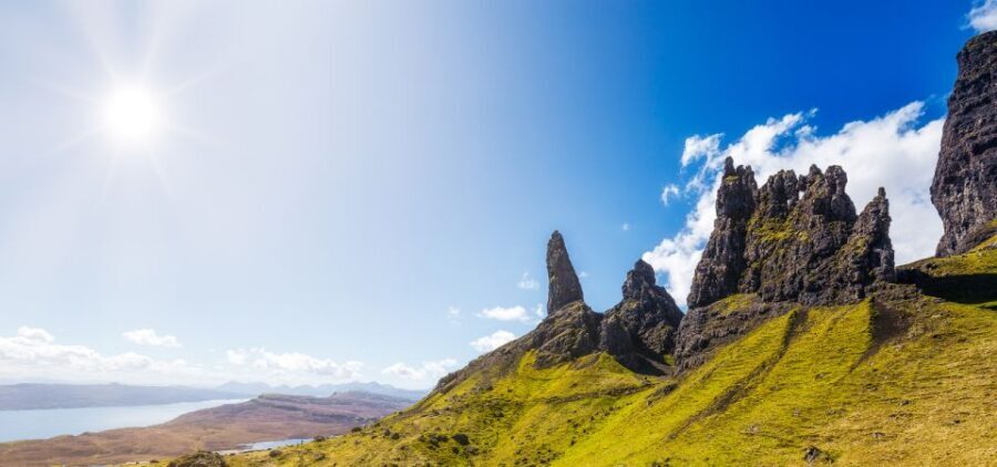 Isle of Skye Driving Tour from Portree with an APP - Bonnie Prince Charlie and Caisteal Ùisdein: tying myth to the road