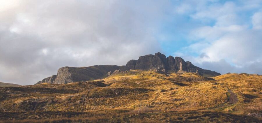 Isle of Skye Driving Tour from Portree with an APP - Bride’s Veil Falls: quick payoff, moody scenery