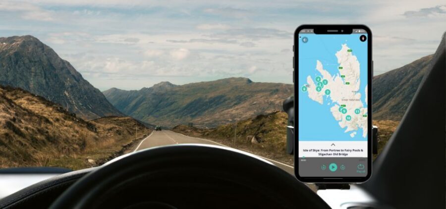 Isle of Skye: Portree to Fairy Pools Smartphone Guide - Talisker Distillery: a break from driving plus real Scotch tasting payoff