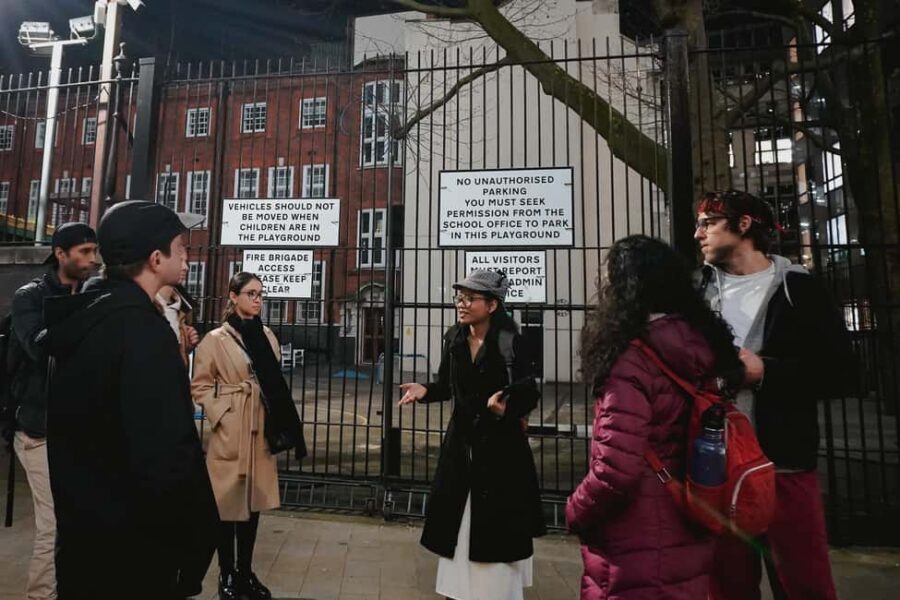Jack The Ripper Tour: Interactive Walking Tour in London - Mitre Square finish: the theory phase and the big question