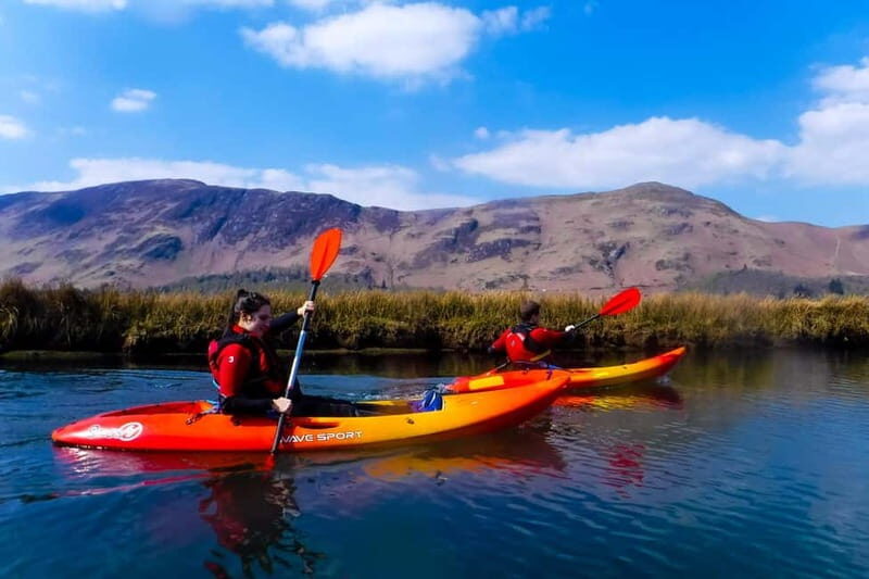 Keswick: Guided Kayaking on Derwentwater Lake - Paddling Derwentwater: islands, open water, and Borrowdale views
