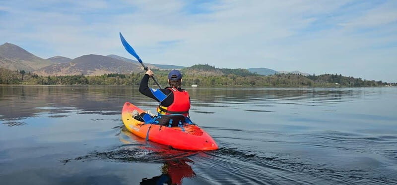 Keswick: Guided Kayaking on Derwentwater Lake - The first step: safety briefing and sit-on kayak basics