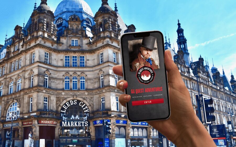 Leeds: City Walking Tour & Exploration Game - Go Quest Adventures app: puzzles, points, and the no-guide feel