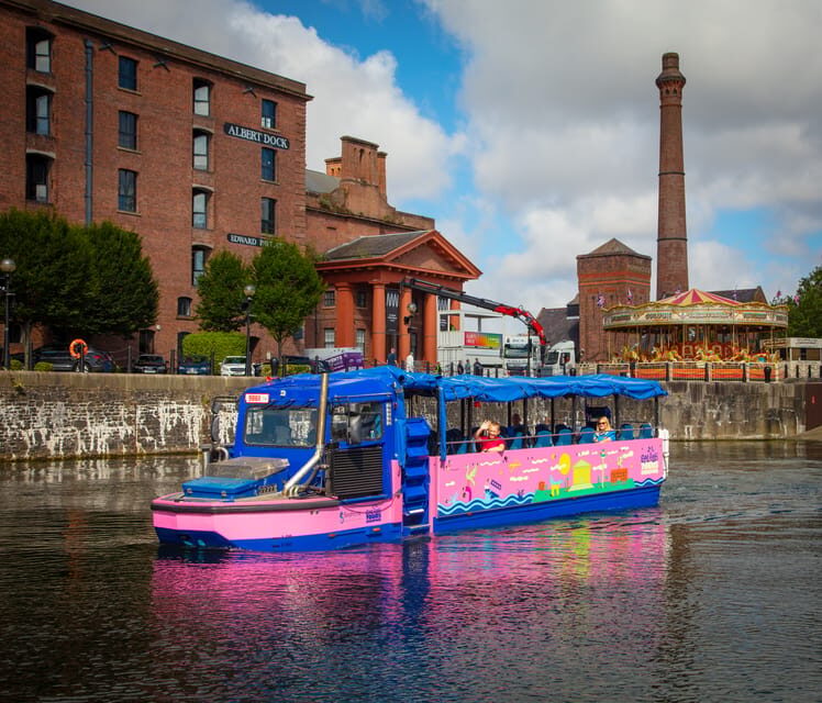 Liverpool: Amphibious Tour and Royal Albert Dock Splashdown - Why this amphibious SPLASHDOWN tour is a great 1-hour Liverpool plan
