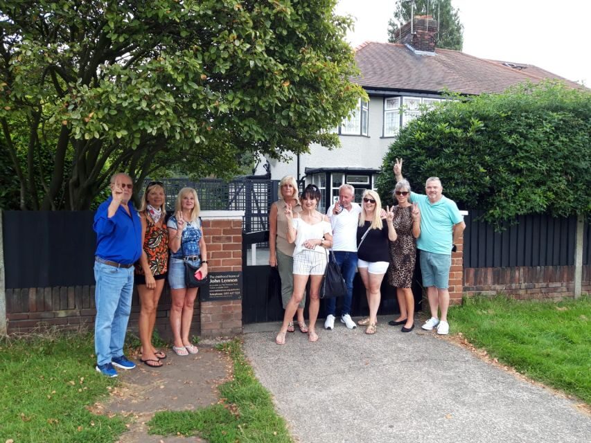 Liverpool: Beatles Childhood Homes Private Taxi Tour - Price and value: $377 per group up to 6