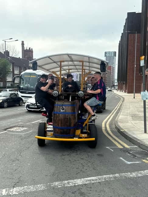 LIVERPOOL BEER BIKE WITH BEER INCLUDED - Key Things That Make Pedalcity Liverpool’s Beer Bike Work