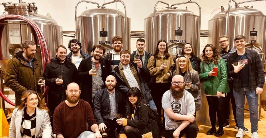 Liverpool: Brewery Bus Tour with 12 Beer and Pizza - The beer sommelier and Darren: why the guide role matters