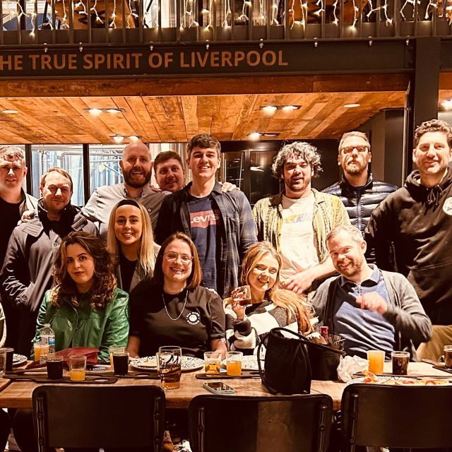 Liverpool: Brewery Bus Tour with 12 Beer and Pizza - Starting point at The Shankly Hotel, then off to the first secret stop