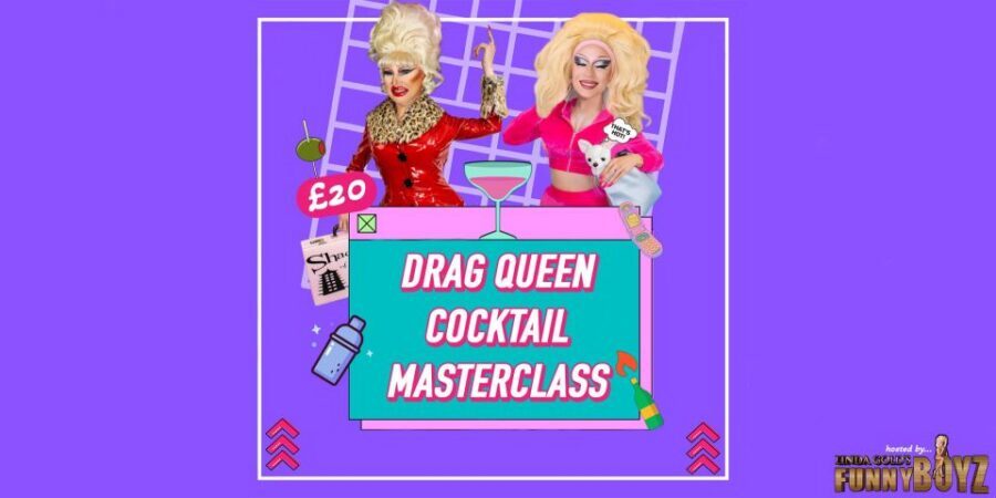 Liverpool: Drag Queen Cocktail Masterclass at FunnyBoyz - The tasting game: three shots, voting, and the winning full cocktail
