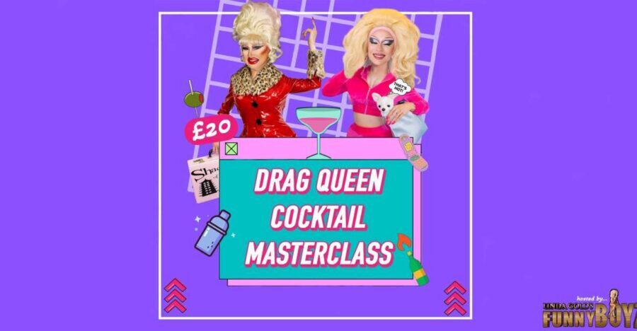 Liverpool: Drag Queen Cocktail Masterclass at FunnyBoyz - Inside the VIP Drag Bar: the photo booth and dance area reality check