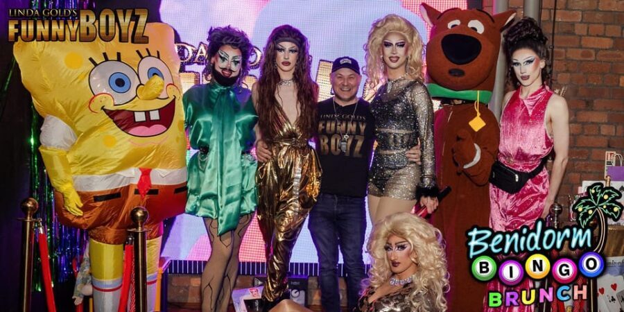 Liverpool: FunnyBoyz Benidorm Bingo Bottomless Brunch - The games: Benidorm Bingo and Spin The Wheel